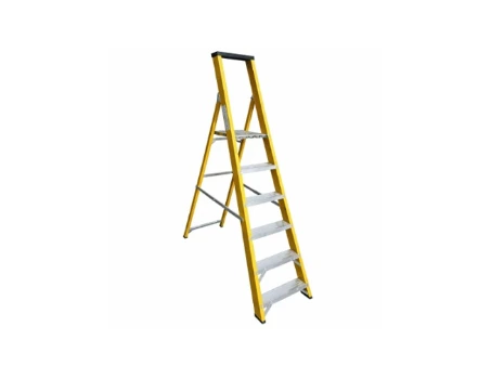 MA-11 Fibre Glass Heavy Duty Self Support 'A' type Double step ladder of 8 feet
