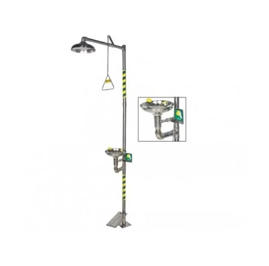 MA-2301 SAFETY SHOWER & EYE WASH UNIT