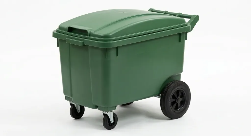 MA/ 7490 Heavy-Duty Covered Dustbin / Pedal Bin with Lid