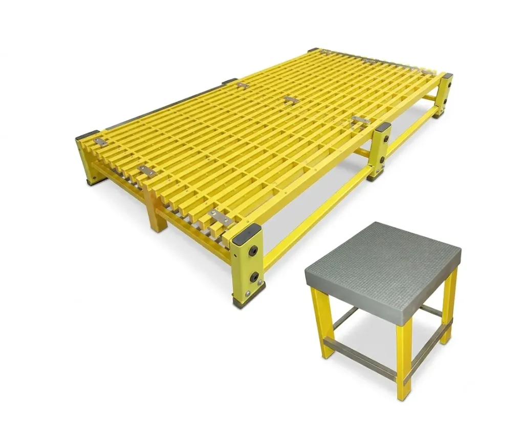 MA/ A10971  Fibre Glass Panel Room Safety Platform