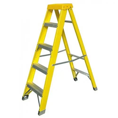 MA-5638  FIBER GLASS PULL STOOL LADDER